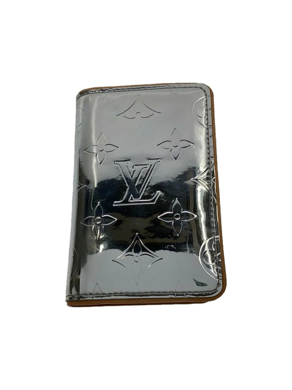 LOUIS VUITTON Organizer de Poche Slender LV Mirror Silver